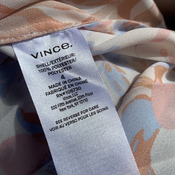 Vince Marine garden pleated midi skirt size 4 - Picture 11 of 12